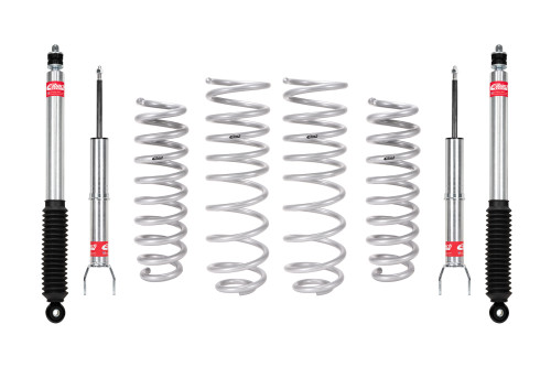 Suspension Lift Kit - PRO-TRUCK-LIFT STAGE 1 - 2 in Front Lift - 1 in Rear Lift - Shocks / Springs - Ram Fullsize Truck 2019-24 - Kit