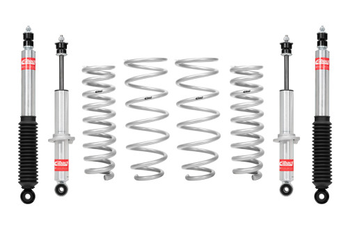 Suspension Lift Kit - PRO-TRUCK-LIFT STAGE 1 - 2-1/2 in Front Lift - 1 in Rear Lift - Shocks / Springs - Toyota Midsize SUV 1996-2002 - Kit