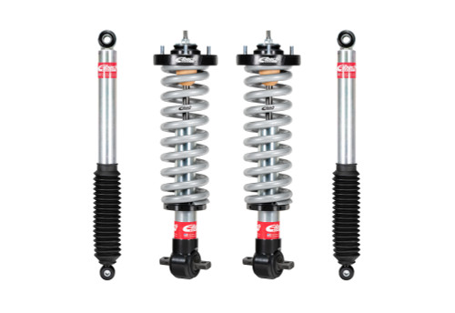Suspension Lift Kit - PRO-TRUCK-LIFT STAGE 2 - 1-3/4 to 4 in Front Lift - 0 to 1-1/2 in Rear Lift - Shocks / Springs - GM Fullsize Truck 2014-18 - Kit