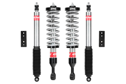Suspension Lift Kit - PRO-TRUCK-LIFT STAGE 2 - 0.7 to 2.7 in Front Lift - 0 to 1.5 in Rear Lift - Springs / Shocks / Brackets - Toyota Midsize Truck 2005-23 - Kit