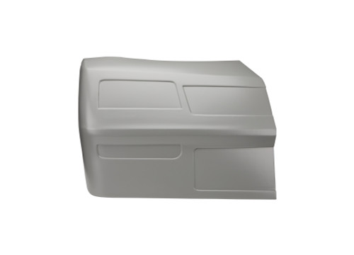 Nose - MD3 - Passenger Side - Plastic - Gray - Chevy Monte Carlo 1988 - Street Stock - Each Nose - MD3 - Passenger Side - Plastic - Gray - Chevy Monte Carlo 1988 - Street Stock - Each