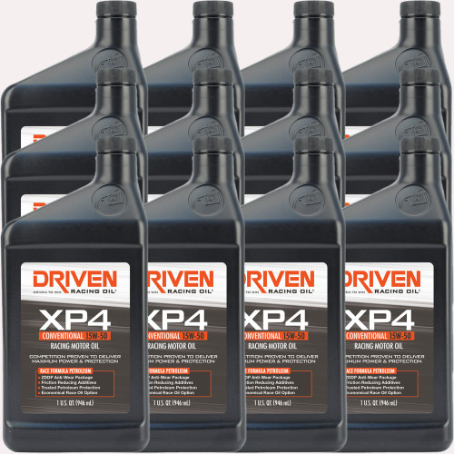 Motor Oil - XP4 - 15W50 - Conventional - 1 qt Bottle - Set of 12