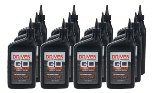 Gear Oil - Limited Slip - 75W90 - Limited Slip Additive - Synthetic - 1 qt Bottle - Set of 12 Gear Oil - Limited Slip - 75W90 - Limited Slip Additive - Synthetic - 1 qt Bottle - Set of 12