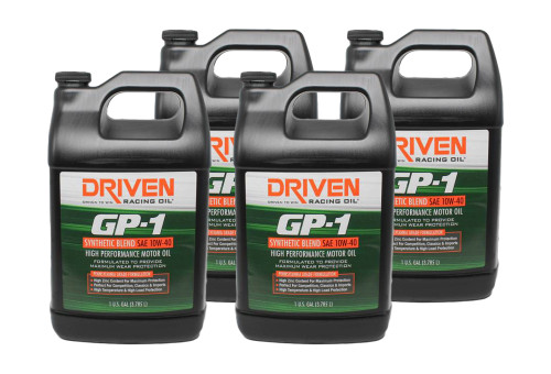 Motor Oil - GP-1 - 10W40 - Semi-Synthetic - 1 gal Jug - Set of 4