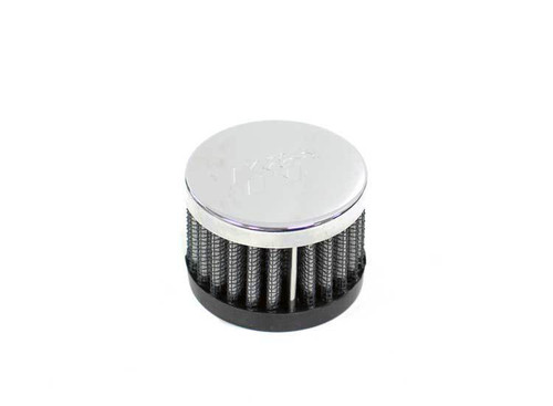 Breather - Push-On - Round - 1 in Hole - Steel - Chrome - Each Breather - Push-On - Round - 1 in Hole - Steel - Chrome - Each