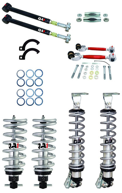 Suspension Handling Kit - Level 1 - Coil-Over System / Shocks / Tie Rod Sleeves / Trailing Arms - GM B-Body 1971-76 - Kit