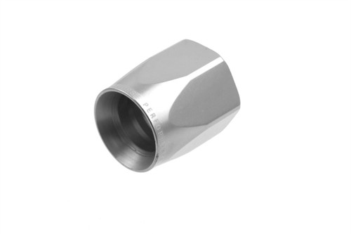 Fitting - Hose End - 1400 Series - Socket Only - 8 AN Reusable - Aluminum - Clear Anodized - Each