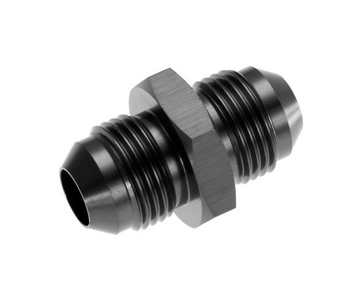 Fitting - Adapter - 815 Series - Straight - 16 AN Male to 16 AN Male - Aluminum - Black Anodized - Each