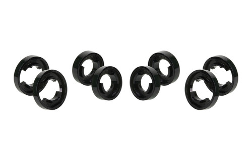Body Mount - Bushing - Rear Subframe - Polyurethane - Black - Ford Mustang 2015-23 - Kit