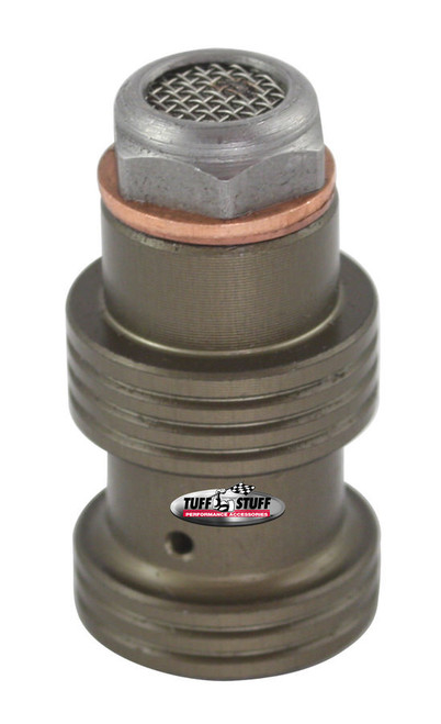 Flow Control Valve - Power Steering - 1200 psi - Steel - Natural - Tuff Stuff Type II Pumps - Each