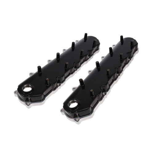 Valve Cover - 2.7 in Tall - Baffled - Coil Mounts - Carbon Fiber - Natural - GM GenV LT-Series - Pair
