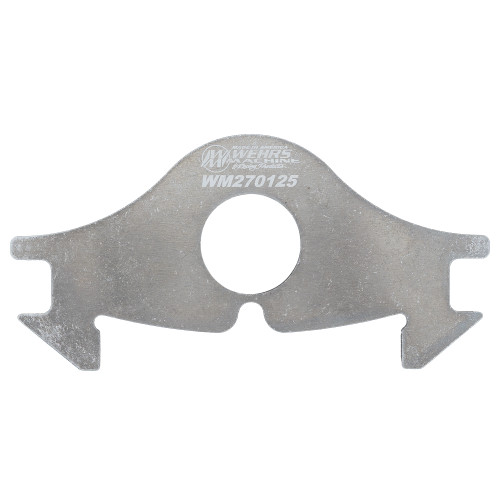 Brake Pad Spacer - 0.125 in Thick - Aluminum - Natural - GM Metric - Each