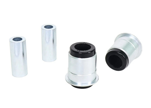 Control Arm Bushing - Rear - Lower - Polyurethane / Steel - Black / Zinc Oxide - Toyota Prius 2019-25 - Kit Control Arm Bushing - Rear - Lower - Polyurethane / Steel - Black / Zinc Oxide - Toyota Prius 2019-25 - Kit