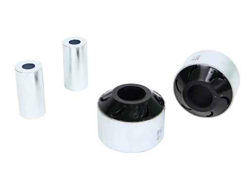 Trailing Arm Bushing - Rear - Lower - Polyurethane / Steel - Black / Zinc Oxide - Toyota Prius 2023-25 - Pair Trailing Arm Bushing - Rear - Lower - Polyurethane / Steel - Black / Zinc Oxide - Toyota Prius 2023-25 - Pair