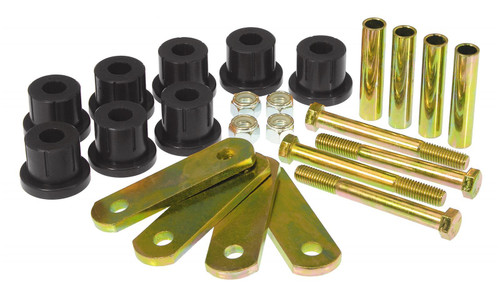 Spring Shackle Bushing - Multi-Leaf - Shackles / Polyurethane Bushings / Hardware - Steel - Cadmium Plated - GM F-Body 1967-81 - Kit