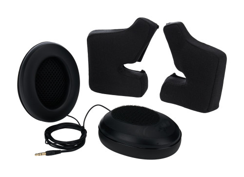 Headphones - Helmet - 36 in Cord - 3.5 mm Input Jack - Hook and Loop Attachment - Cheek Pads Included - Foam Ear Pads - X-Large - Allstar 40 / 60 Series Helmets - Kit