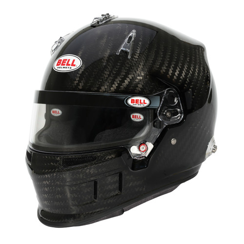 Helmet - XR7 Carbon - Full Face - Snell SA2025 - FIA Approved - Head and Neck Support Ready - Carbon Fiber - Size 7-1/8 Minus - Each