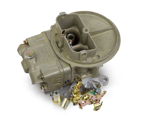 Carburetor - Performance - Model 2300 - 2-Barrel - 500 CFM - Holley Flange - Manual Choke - Aluminum - Gold Chromate - Ford AT Kickdown - Each