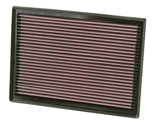 Air Filter Element - Panel - 13.875 x 10.313 in - 1.625 in Tall - Reusable Cotton - Red - Mercedes-Benz Sprinter 2006-23 - Each