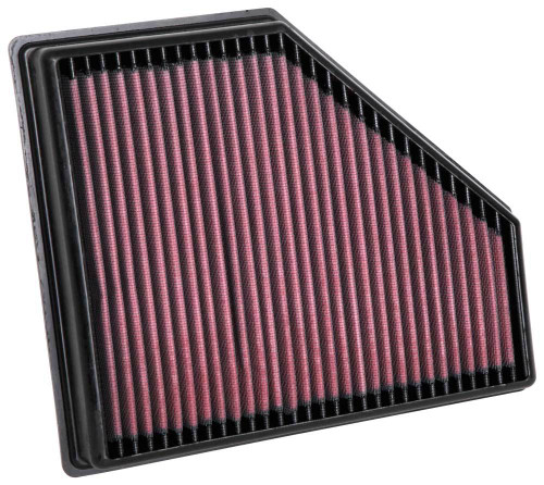 Air Filter Element - Panel - 10.688 x 9.156 in - 1.625 in Tall - Reusable Cotton - Red - Various BMW Applications 2019-26 - Each