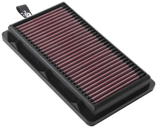 Air Filter Element - Panel - 10.875 x 6.5 in - 1.5 in Tall - Reusable Cotton - Red - Various Hyundai Applications 2020-26 - Each Air Filter Element - Panel - 10.875 x 6.5 in - 1.5 in Tall - Reusable Cotton - Red - Various Hyundai Applications 2020-26 - Each