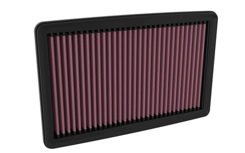 Air Filter Element - Panel - 11.125 x 7.188 in - 1.5 in Tall - Reusable Cotton - Red - Acura Integra 2024-26 / Honda Civic 2022-25 - Each