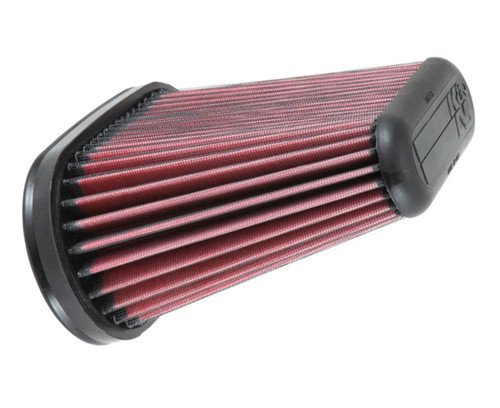 Air Filter Element - Conical - 9.625 x 5 in Base - 6.75 in x 2.438 in Top - Reusable Cotton - Red - Chevy Corvette 2014-19 - Each Air Filter Element - Conical - 9.625 x 5 in Base - 6.75 in x 2.438 in Top - Reusable Cotton - Red - Chevy Corvette 2014-19 - Each