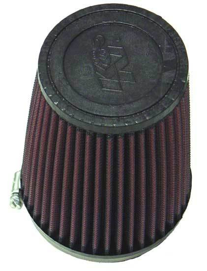 Air Filter Element - Conical - 4.75 in Base - 3.5 in Top - 6 in Tall - Reusable Cotton - Red - Honda TRD250R 1986-89 - Each