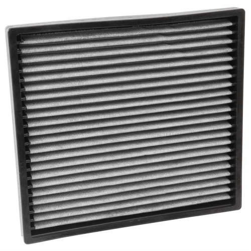 Cabin Air Filter - Panel - 9.875 x 8.875 in - 0.750 in Tall - Synthetic - White - Various Applications - Each