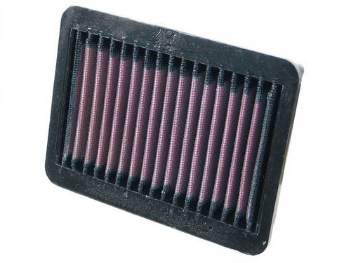 Air Filter Element - Panel - 5.875 x 4.375 in - 1.25 in Tall - Reusable Cotton - Red - Yamaha XV1900 2006-17 - Each Air Filter Element - Panel - 5.875 x 4.375 in - 1.25 in Tall - Reusable Cotton - Red - Yamaha XV1900 2006-17 - Each