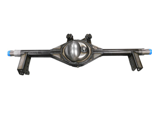Rear Axle Housing - Ford 9 in Floater - 60 in Wide - Centered - 3 in Tubes - Adjustable Mounting Holes - Steel - Natural - Each