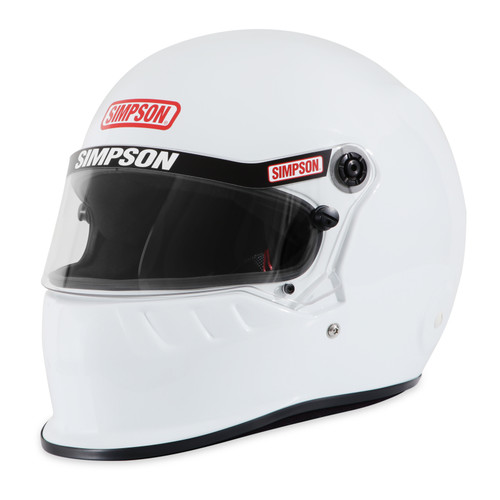 Helmet - Vudo - Full Face - Snell SA2025 - Head and Neck Restraint Ready - White - X-Large - Each Helmet - Vudo - Full Face - Snell SA2025 - Head and Neck Restraint Ready - White - X-Large - Each