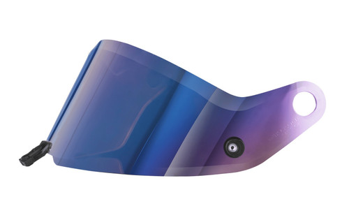 Helmet Shield - Anti-Fog - Medium Blue Mirrored - Stilo ST6 Helmets - Each