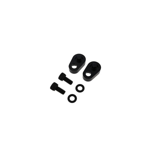 Steam Port Block Off - Hardware / O-Rings - Aluminum - Black Anodized - GM LS-Series - Kit