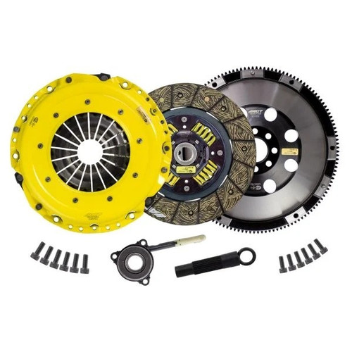 Clutch Kit - Extreme - Dual Disc - 9.4 in Diameter - 15/16 in x 23 Spline - Sprung Hub - Organic - Volkswagen Golf 2015-24 - Kit