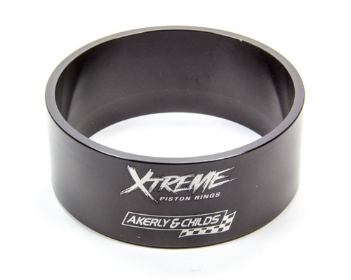 Piston Ring Compressor - 4.610 in Bore - Tapered - Aluminum - Black Anodized - Each