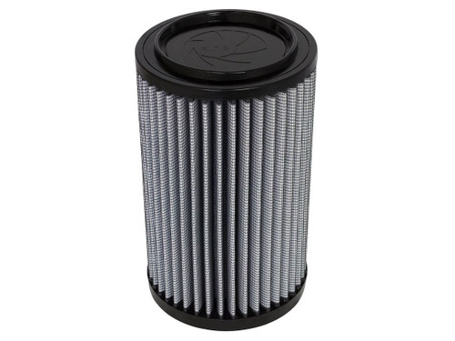 Air Filter Element - Magnum FLOW Pro DRY S - Round - Synthetic - White - GM V6 / V8 - GM Fullsize SUV / Truck 1996-2002 - Each