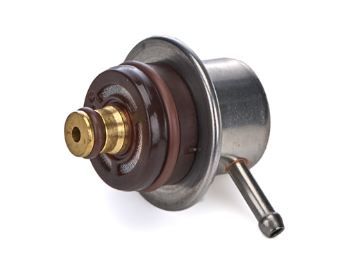 Fuel Pressure Regulator - 60 PSI - Rail Mount - Vacuum Port - Stainless - Natural - GM LS-Series - Each