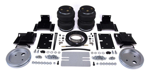 Air Spring Kit - Loadlifter 5000 - Bags / Brackets / Lines - 5000 lb Capacity - Black Powder Coat Brackets - Rear - Dodge Ram Fullsize Truck 2009-24 - Kit
