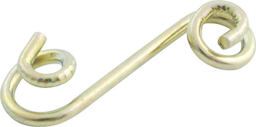 Quick Turn Fastener Spring - 1 in Long - 0.325 in Reach - Steel - Cadmium - Set of 50