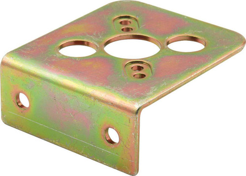 Quick Turn Mounting Bracket - Rivet-On - 2.125 x 1.875 in - 0.063 in Thick - Requires 1 or 1-3/8 in Spring - 90 Degree Angle - Right Hand - Steel - Cadmium - Set of 10