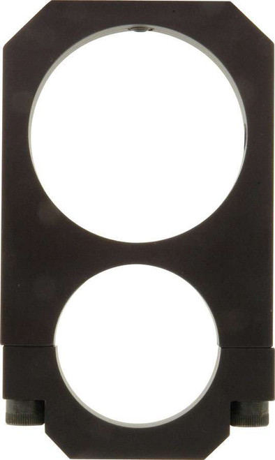 Fuel Filter Bracket - Clamp-On - 1.5 in OD Tubes - 2 in Diameter - Aluminum - Black Anodized - Set of 10