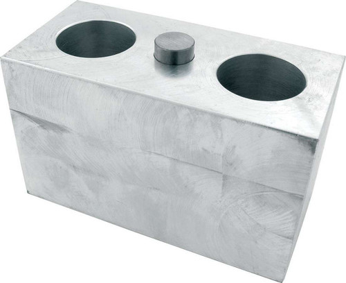 Leaf Spring Block - 3 in Height - 2.5 in Width - 5 in Length - 5/8 in Diameter Pin - Aluminum - Natural - Universal - Each