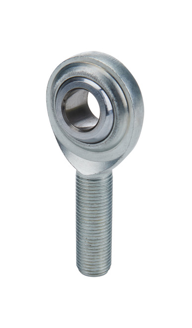 Rod End - Standard Series - Spherical - 1/2 in Bore - 1/2-20 in Right Hand Male Thread - Steel Ball - Steel - Zinc Oxide - Each