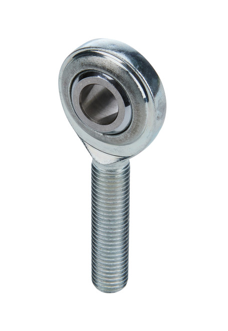 Rod End - Standard Series - Spherical - 5/16 in Bore - 5/16-24 in Left Hand Male Thread - Steel Ball - Steel - Zinc Oxide - Each