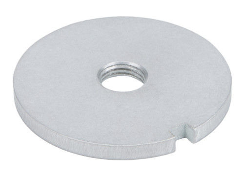 Bump Stop Washer - 2.250 in OD - 7/16-20 Thread - 0.185 in Thick - Aluminum - Natural - Fox Shocks - Each