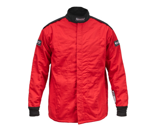 Driving Jacket - SFI 3.2A/5 - Multi-Layer - Fire Retardant Fabric / Nomex - Red - 3X-Large - Each