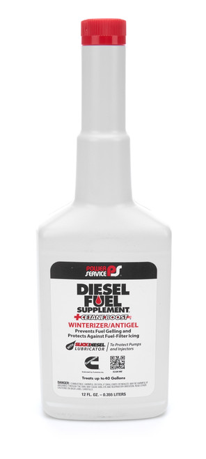Fuel Additive - Diesel Fuel Supplement Arctic Blend - Stabilizer - Cetane Booster - Anti-Gel - Lubricant - 12 oz Bottle - Diesel - Each