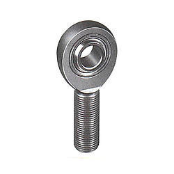 Rod End - XAB Series - Spherical - 1/2 in Bore - 5/8-18 in Left Hand Male Thread - Steel Ball - Steel - Zinc Oxide - Each