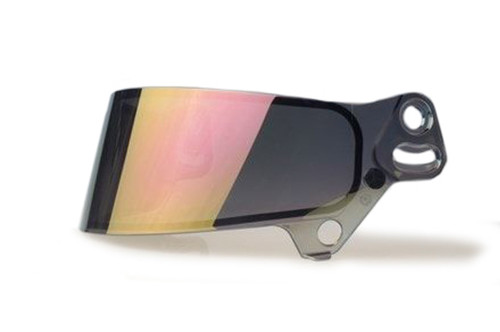 Helmet Shield - SE07 - Anti-Fog - Dual Pane - Mirrored Red - HP7-EVO-III / RS7-CARBON / RS7-K / RS7-K-CARBON / RS7-K-STAMINA / RS7-PRO / RS7-PRO-STAMINA / RS7C LTWT (HANS) SA20 / RS7SC LTWT (HANS) SA2020 Model Helmets - Each